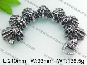 Stainless Steel Special Bracelet - KB29974-D