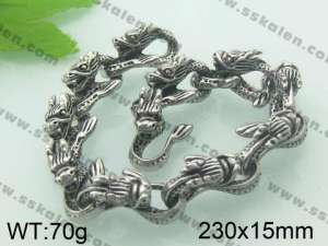 Stainless Steel Special Bracelet  - KB36765-D