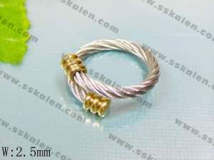 Stainless Steel Special Ring - KR13106-T