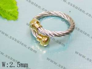 Stainless Steel Special Ring - KR13114-T