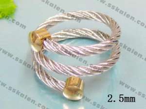 Stainless Steel Special Ring - KR14348-T