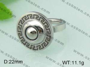 Stainless Steel Special Ring - KR20776-D