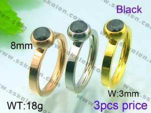 Stainless Steel Special Ring - KR29959-K