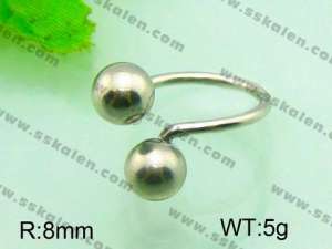  Stainless Steel Special Ring - KR30908-Z