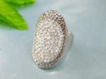 Stainless Steel Stone Ring - KR7151