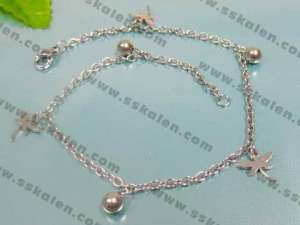 Stainless Steel Anklet  - KJ073