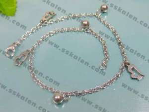 Stainless Steel Anklet  - KJ080