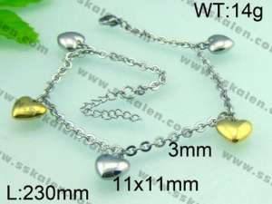 Stainless Steel Anklet  - KJ280-Z