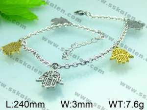 Stainless Steel Anklet  - KJ297-Z