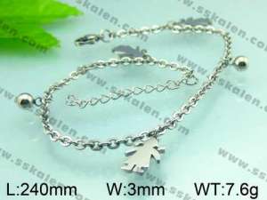 Stainless Steel Anklet  - KJ299-Z