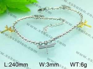 Stainless Steel Anklet  - KJ300-Z