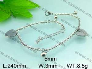 Stainless Steel Anklet  - KJ303-Z