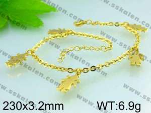 Stainless Steel Anklet  - KJ314-Z