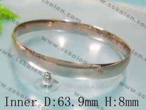 Stainless Steel Bangle - KB24930-D