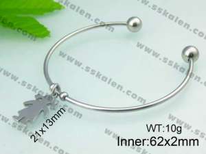 Stainless Steel Bangle  - KB43638-Z