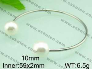 Stainless Steel Bangle  - KB49044-Z