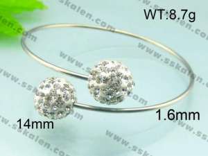  Stainless Steel Bangle  - KB51267-Z