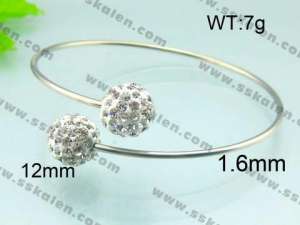  Stainless Steel Bangle  - KB51268-Z