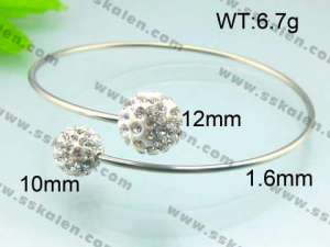  Stainless Steel Bangle  - KB51269-Z