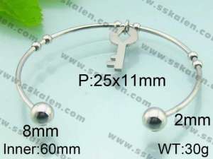 Stainless Steel Bangle  - KB52223-Z