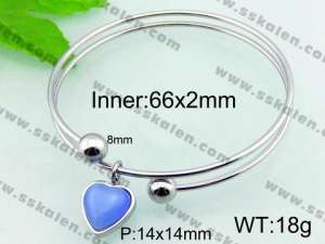  Stainless Steel Bangle  - KB55856-Z
