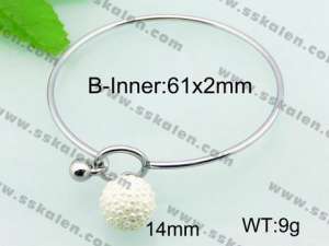 Stainless Steel Bangle  - KB56781-Z