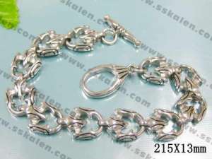 Stainless Steel Bracelet  - KB23639-D