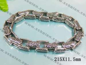 Stainless Steel Bracelet  - KB23659-D