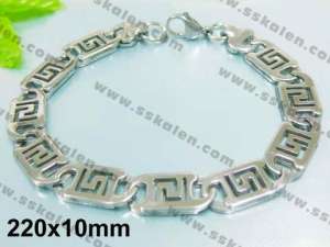 Stainless Steel Bracelet  - KB25260-H