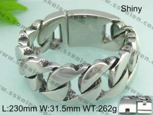 Stainless Steel Bracelet  - KB29204-D