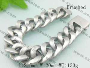 Stainless Steel Bracelet  - KB30100-D