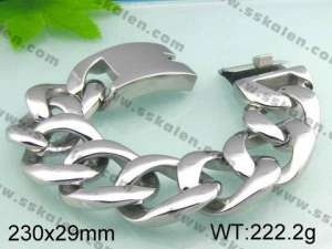 Stainless Steel Bracelet   - KB30552-D