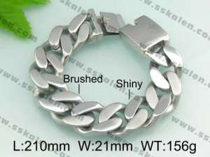 Stainless Steel Bracelet  - KB32034-D