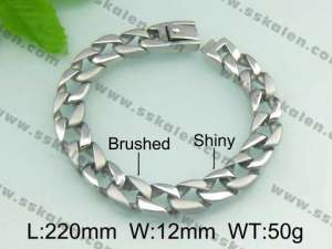 Stainless Steel Bracelet  - KB32043-D