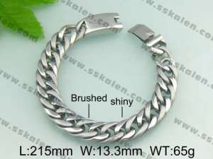 Stainless Steel Bracelet  - KB32044-D