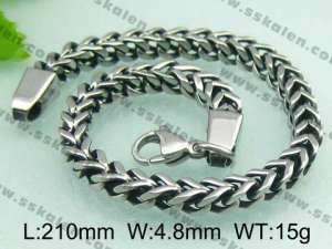 Stainless Steel Bracelet  - KB34216-T