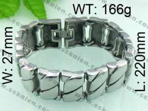 Stainless Steel Bracelet  - KB40294-D