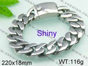 Stainless Steel Bracelet  - KB43751-D