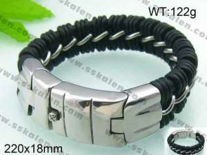 Stainless Steel Bracelet  - KB43897-D