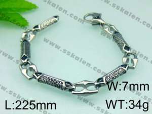 Stainless Steel Bracelet  - KB46095-D