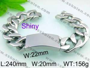 Stainless Steel Bracelet - KB46951-D