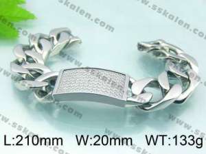 Stainless Steel Bracelet - KB51670-D