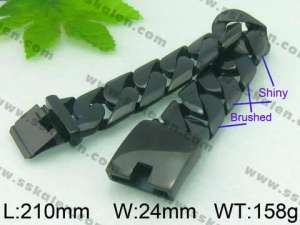 Stainless Steel Bracelet  - KB53010-D