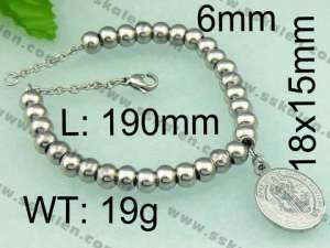 Stainless Steel Bracelet      - KB40086-Z