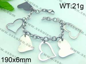Stainless Steel Bracelet    - KB47561-Z