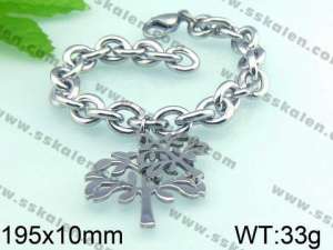 Stainless Steel Bracelet    - KB47579-Z