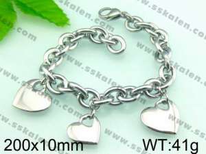 Stainless Steel Bracelet    - KB47697-Z