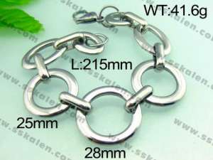 Stainless Steel Bracelet  - KB48899-TSC