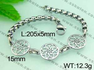 Stainless Steel Bracelet  - KB48900-TSC