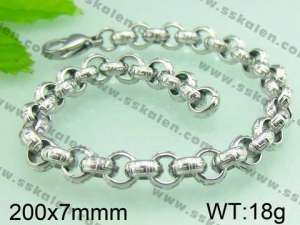 Stainless Steel Bracelet  - KB49027-Z
